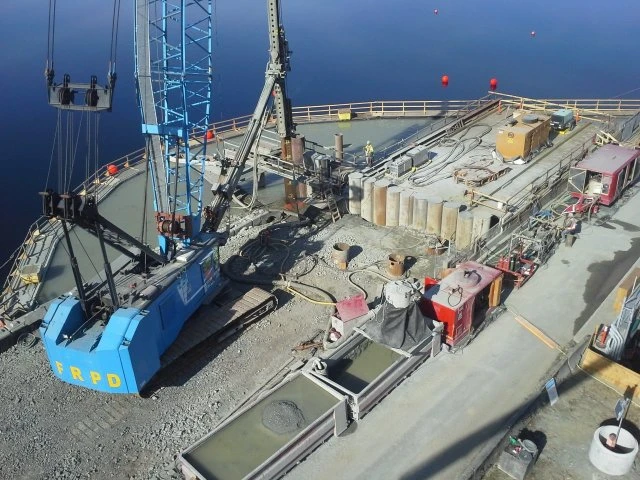 Batardeau en Acier O-Pile® du Barrage John Hart