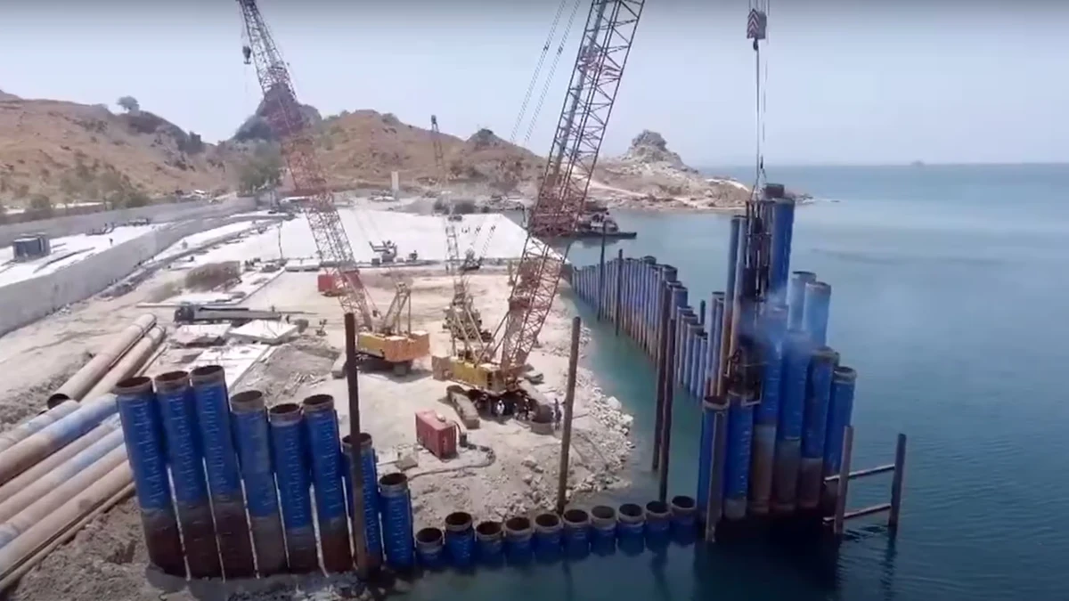Construction portuaire O-Pile® – Port de Manille North Harbour, Philippines